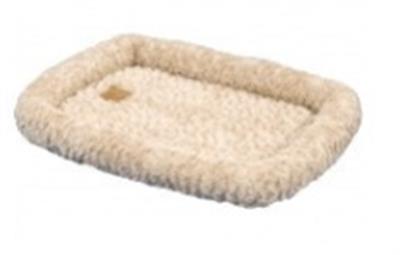 SnooZZy Plush Bolster Kennel Dog Mat Tan 1ea/XL