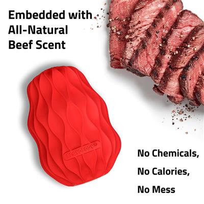 SQUEAKY PINECONE BEEF - JUMBO