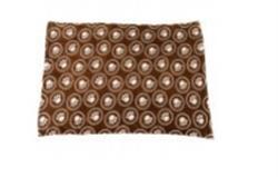 Spot Snuggler Paws/Circle Blanket Chocalate 1ea/40 In X 60 in