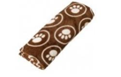 Spot Snuggler Paws/Circle Blanket Chocalate, 1ea/30 In X 40 in