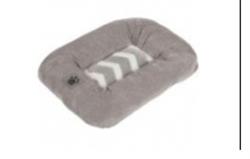 SnooZZy Zig Zag Low Bumper Kennel Dog Mat Grey 1ea/XS