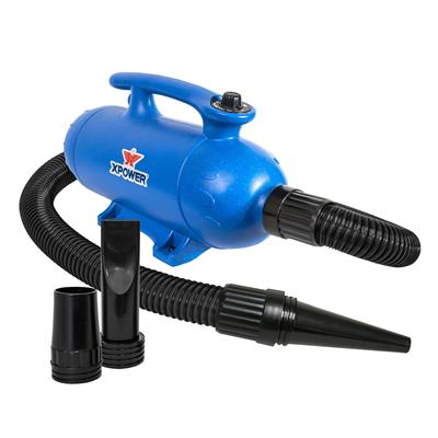 XPOWER B-25 Pro Force Plus Double Motor 4 HP Professional Pet Grooming Dog Force Hair Dryer