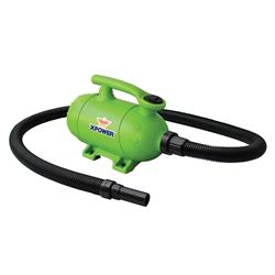 XPOWER B-2 Pro at Home Pet Grooming Dog Force Hair Dryer and Vacuum - Green