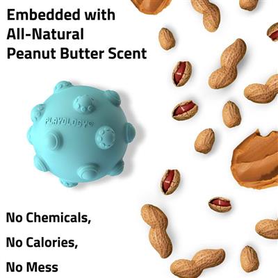 TEETHING BALL PEANUT BUTTER