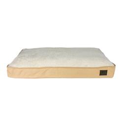 Tall Tails Dog Cushion Bed Khaki Extra Large