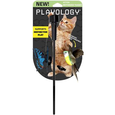 PLAYOLOGY CAT -  MOTORIZED HUMMINGBIRD / BUTTERFLY TEASER