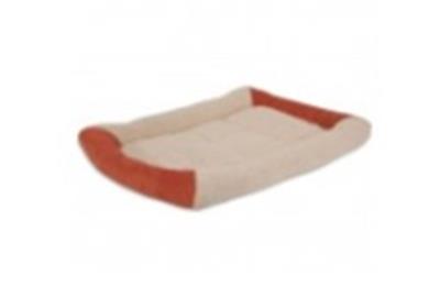 Aspen Self Warming Bolster Dog Mat Barn Red, Cream 1ea/23.5 in X 16.5 in