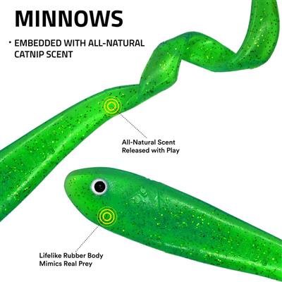 PLAYOLOGY CAT - MINNOWS - 2-PACK