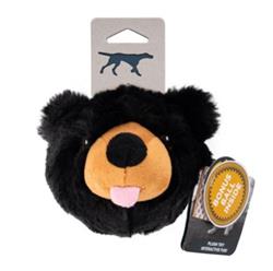 Tall Tails Dog 2 In 1 Black Bear Head 4 Inch