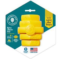 Project Hive Pet Company Hive Chew Toy Yellow Large
