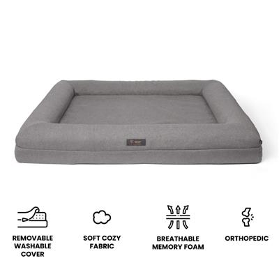 Orthopedic Dog Bed - Gray
