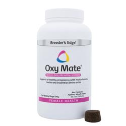 Oxy Mate Prenatal Soft Chews 60ct Medium & Large Dog by Breeder's Edge