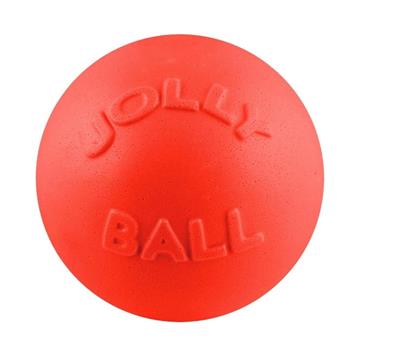 Jolly Pets Bounce-N-Play Ball Orange Medium 6in.