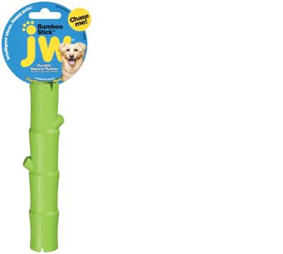 JW Pet Bamboo Stick Dog Toy Assorted 1ea/SM