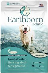 Earthborn Holistic Coastal Catch Grain-Free Dry Dog Food Herring Meal & Vegetables 25lb