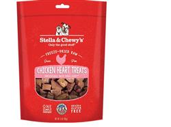 Stella And Chewys Dog Freeze-Dried Treat Chicken Hearts 11.5oz.