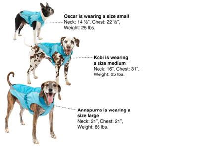 Kurgo Dog North Country Coat Blue Small