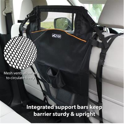 Kurgo Dog Backseat Barrier Black