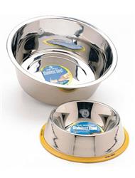 Spot Stainless Steel Mirror Finish NoTip Dog Bowl Silver, 1ea/64 oz