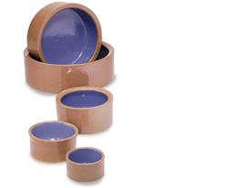 Spot Standard Crock Dog Bowl Blue, 1ea/7.5 in