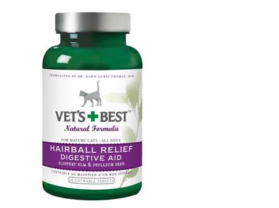 Vet's Best Cat Hairball Relief Tablets 1ea/60 ct