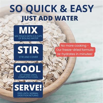 Turkey, Oatmeal, Sweet Potato & Slippery Elm Bland Diet for Pancreatitis - 6oz