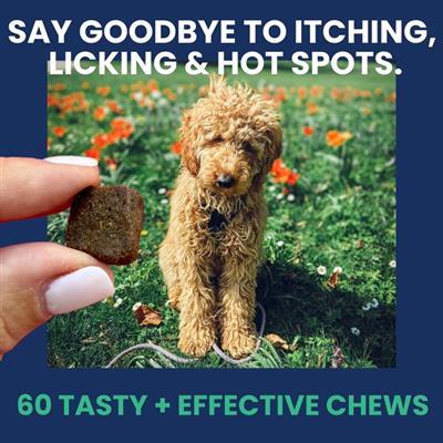Allergy & Itch Support Chews for Dogs - 60 Soft Chews