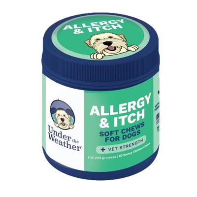 Allergy & Itch Support Chews for Dogs - 60 Soft Chews