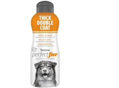 TropiClean PerfectFur Thick Double Coat Shampoo for Dogs 1ea/16 oz