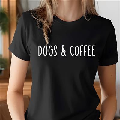 People Shirt |  Printed Tshirt | Human Dog Gear | Unisex | DOGS AND COFFEE
