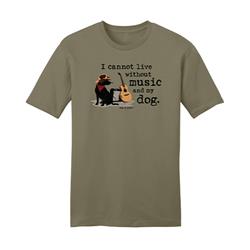 Music and My Dog (Coyote Brown)