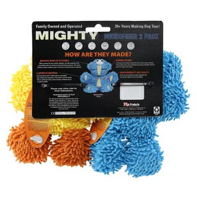 Mighty Jr Microfiber Ball Duck & Elephant 2 Pack