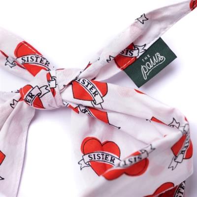Love Sister Dog Bandana