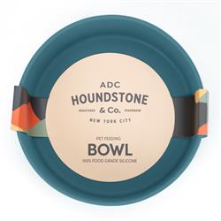 Pony Silicone Dog Bowl, 4.5 Cups, Caribbean Seas