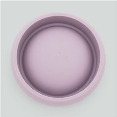 Houndstone BPA Free Silicone Dog Bowl, Dishwasher Safe, 1 Cup, Mauve