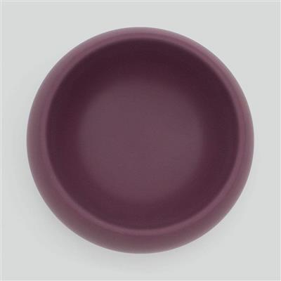 Houndstone Silicone Dog Bowl, Dishwasher Safe, 1 Cup, Plum