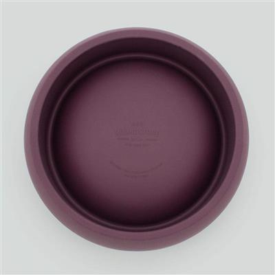 Houndstone Silicone Dog Bowl, Dishwasher Safe, 1 Cup, Plum