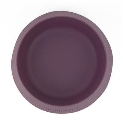 Houndstone Food Grade Silicone Cat Bowl, Dishwasher Safe, Plum