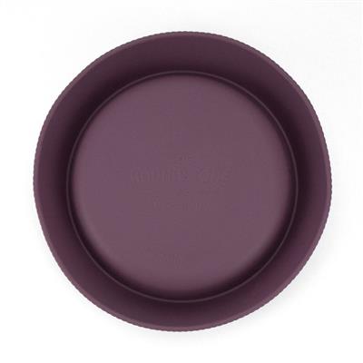 Houndstone Food Grade Silicone Cat Bowl, Dishwasher Safe, Plum