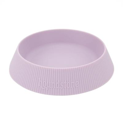 Houndstone Food Grade Silicone Cat Bowl, Dishwasher Safe, Mauve