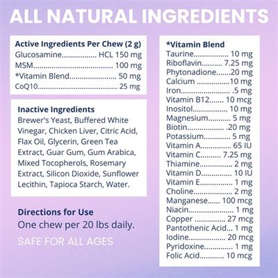 Multivitamin Daily Soft Chew For Dogs - 60 Count