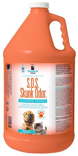 PPP Skunk Odor Shampoo (SOS™), 1 gal.  (3.785 L) Dilutes 12-1