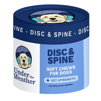 Disc & Spine Soft Chews for Dogs - IVDD Support - 60 Chews