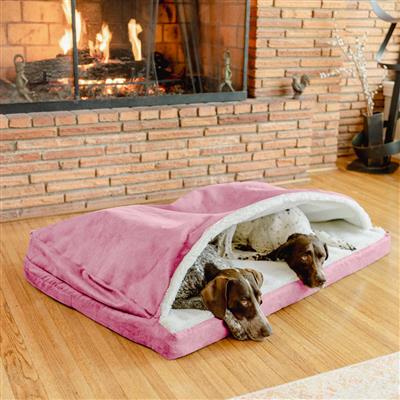 Orthopedic Luxury Cozy Cave® Rectangle Dog Bed - Microsuede