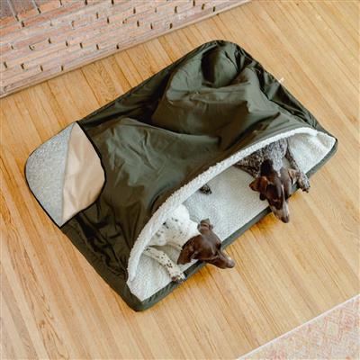 Fully Washable Forgiveness Cozy Cave® Rectangle Dog Bed