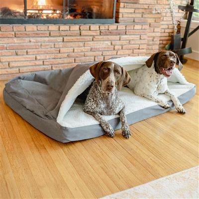 Fully Washable Forgiveness Cozy Cave® Rectangle Dog Bed