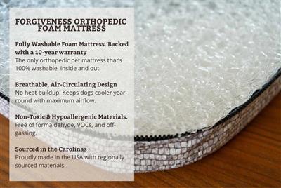 Forgiveness Fully Washable Luxury Cozy Cave® Rectangle Dog Bed - Wag Collection