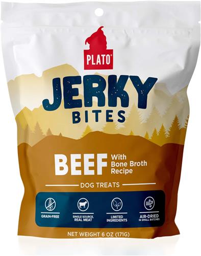 Plato Beef with Bone Broth Jerky Bites 6oz