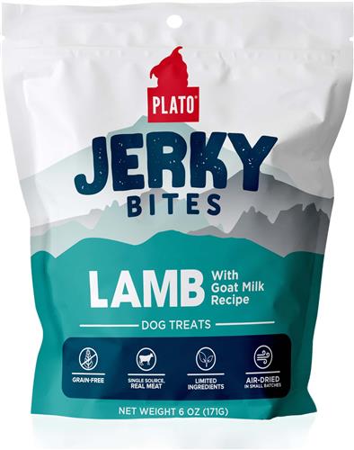Plato Lamb with Goat Milk Jerky Bites 6oz