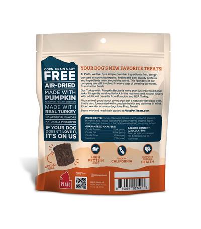 Plato Turkey with Pumpkin Jerky Bites 6oz